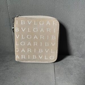 Bvlgari mini zippy wallet